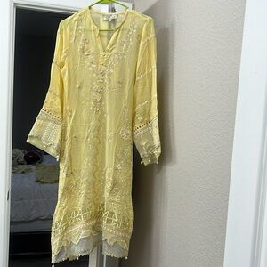 Republic Women wear premium pret 3 piece with under shirt used once like new